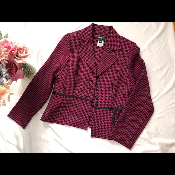 Pink and Black Blazer 8P - Picture 2 of 2